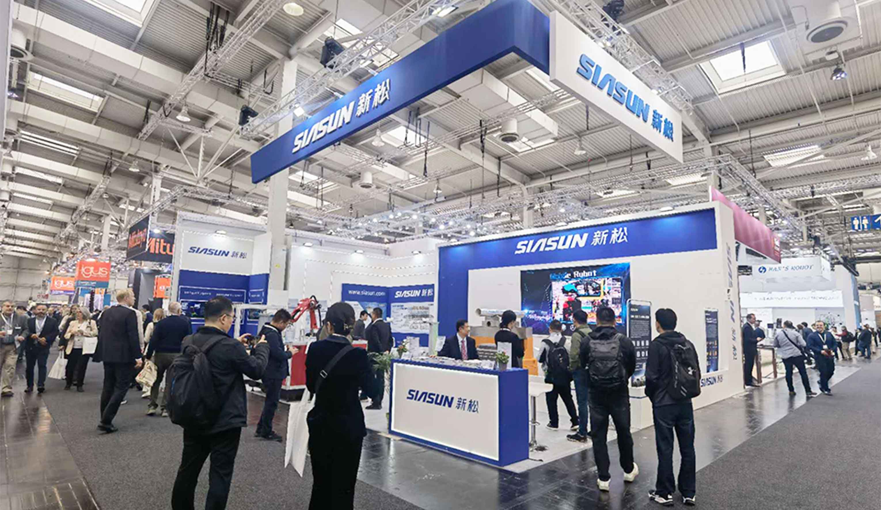 米乐m6盛装亮相德国汉诺威工博会