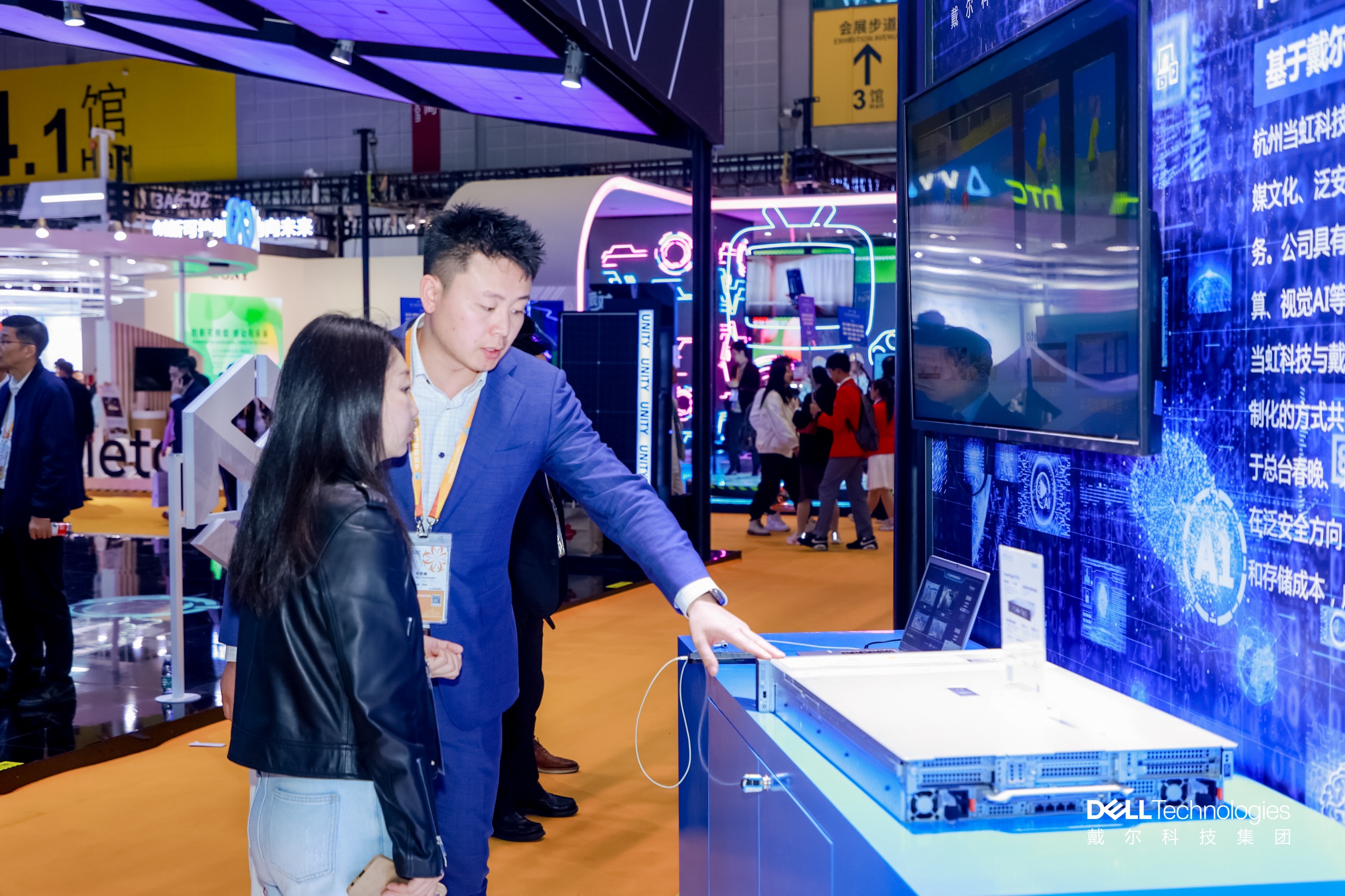 PA直营科技@进博会：与Intel、Dell一起，打造沉浸式