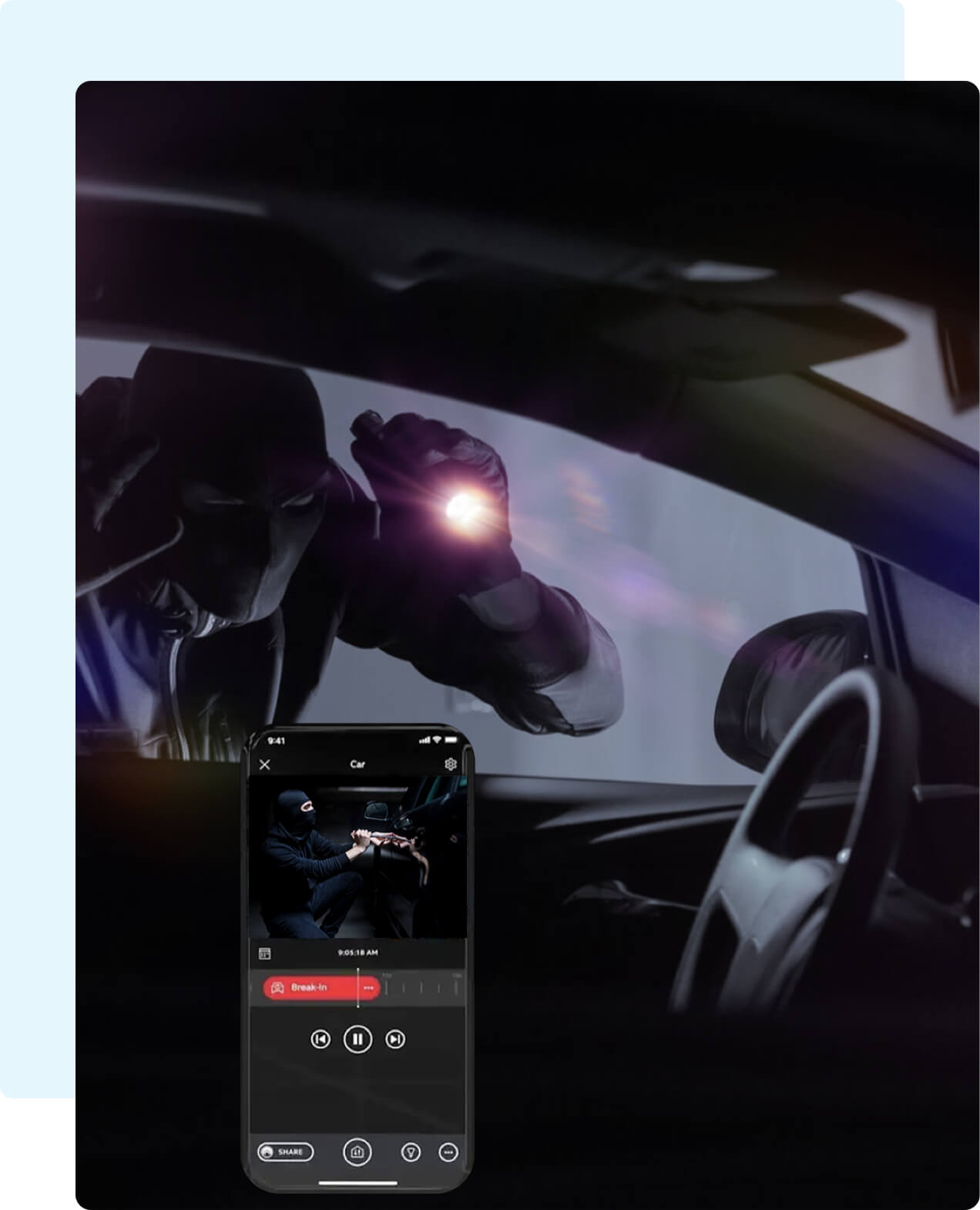 “哨兵”守护 户外停放很安心-PA直营科技