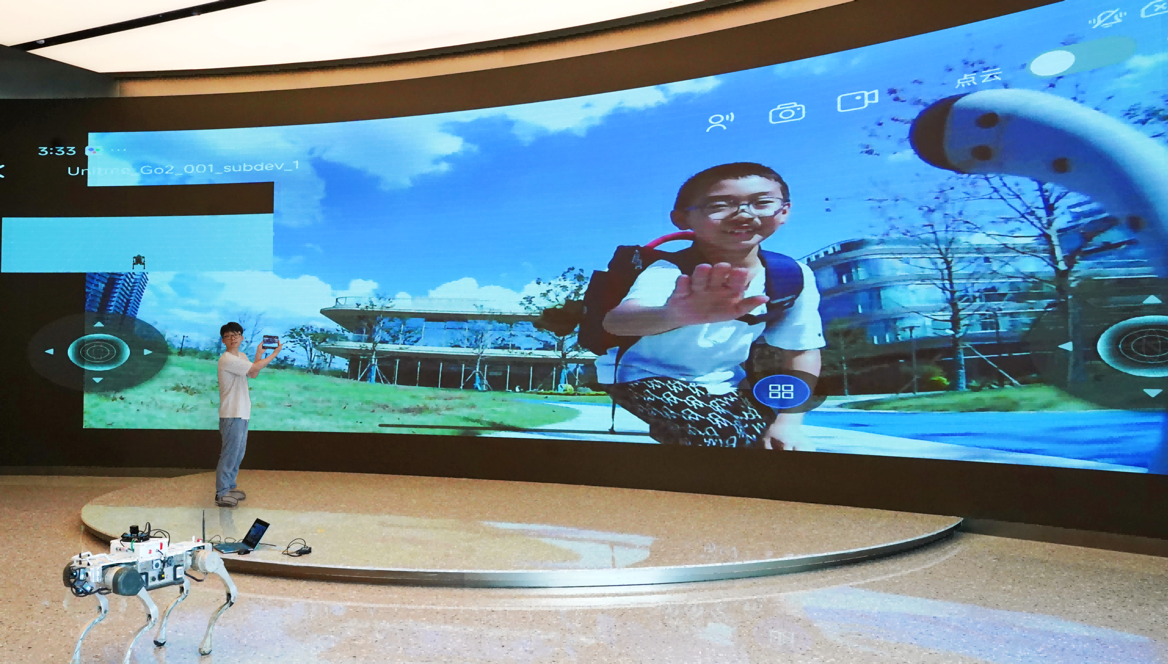 PA直营科技正式首发「BlackEye Vision机器人超远距离远程操控系统」