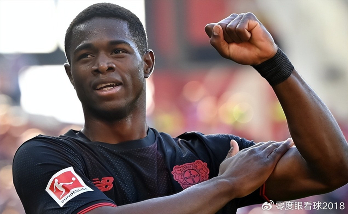 19岁喀麦隆前锋科法内引皇马阿森纳哄抢，勒沃库